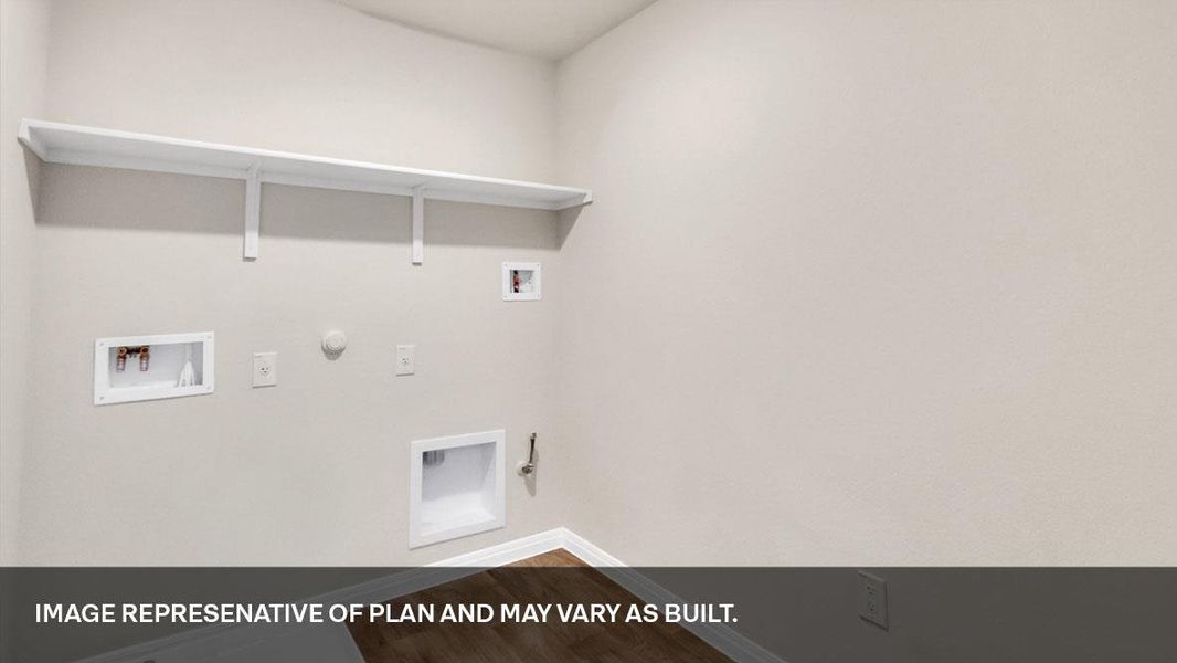 Spacious, unfurnished interior of a new home in Prairie Lakes, Buda (Image 24).
