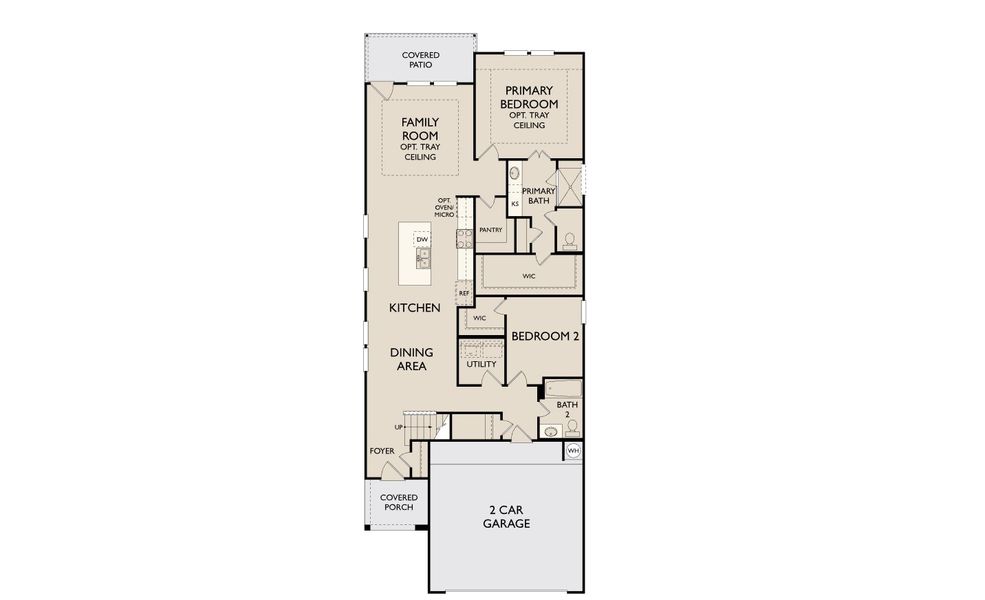 2D floor plan layout for the Azalea by Ashton Woods in Bergamo, Katy, TX (Image 4). 2D floor plan layout for the Azalea by Ashton Woods in Bergamo, Katy, TX (Image 4).