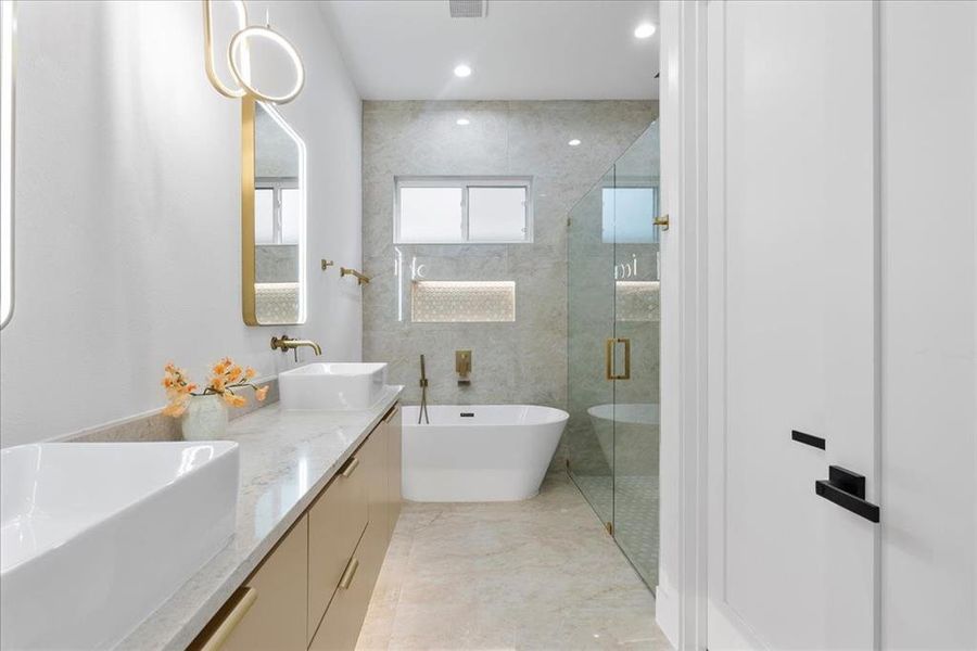master bathroom