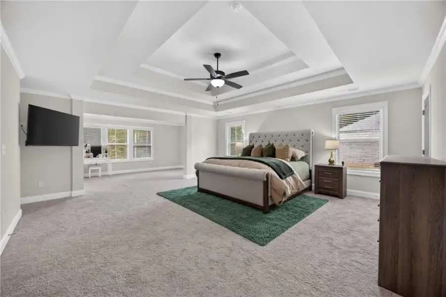 Furnished interior view inside a new home in , Douglasville (Image 28).