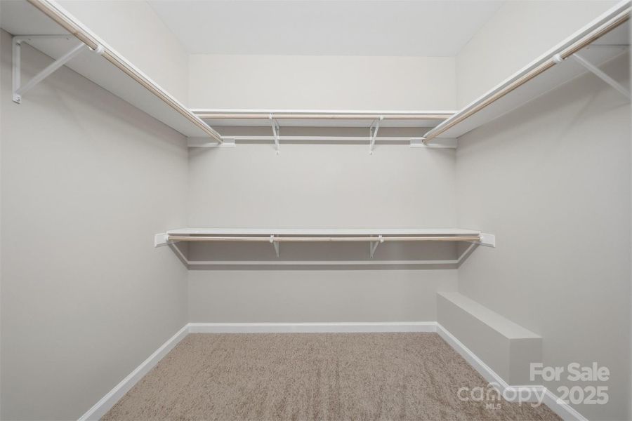 1 of 2 walk-in closets in Primary Bedroom