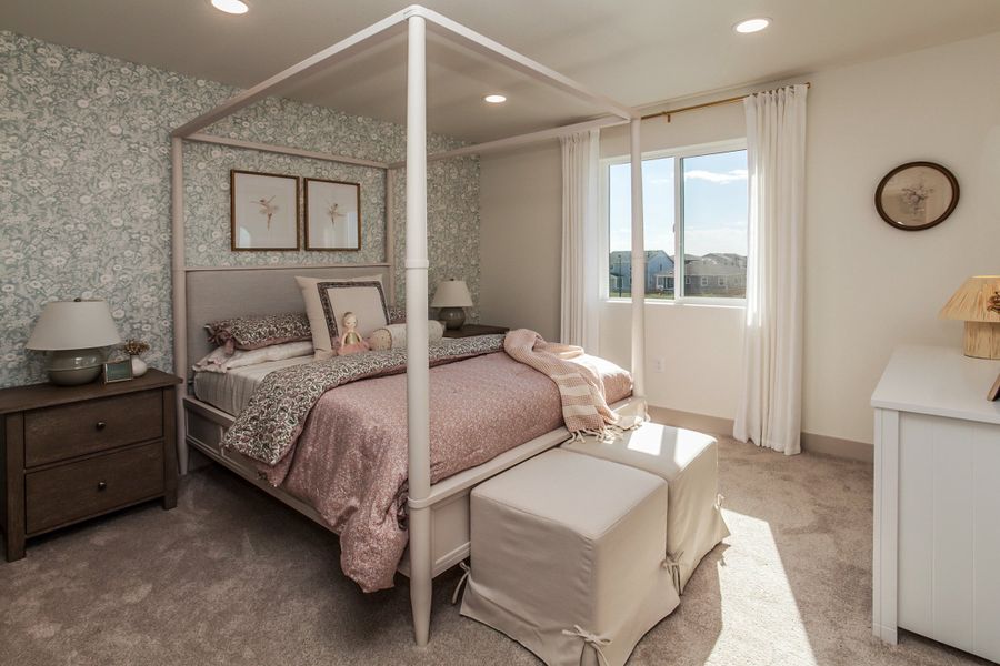Representative furnished interior of a home built from the Twain by Hartford Homes in Prairie Song, Windsor (Image 13).