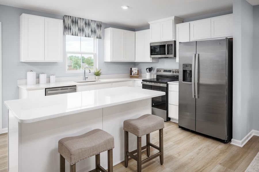 Furnished interior view inside a new home in Somerset, Santee (Image 14).