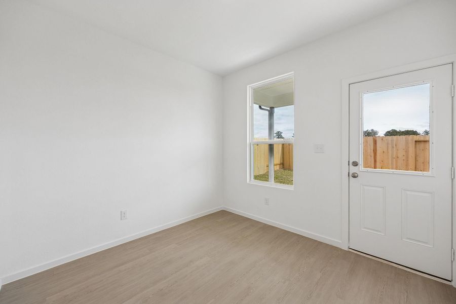 Spacious, unfurnished interior of a new home in Montgomery Bend, Montgomery (Image 34). Spacious, unfurnished interior of a new home in Montgomery Bend, Montgomery (Image 34).