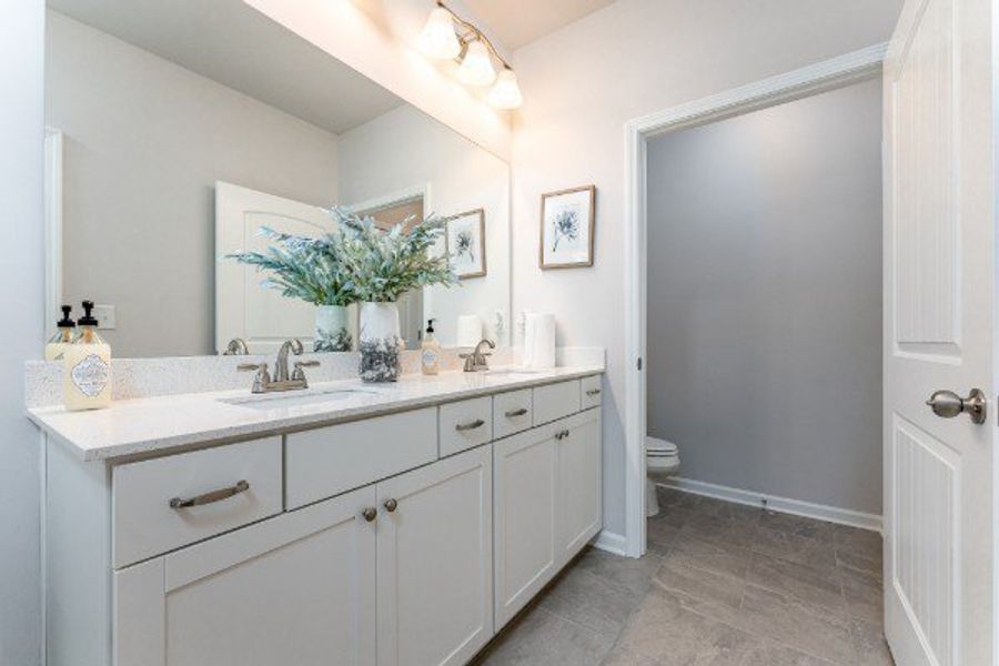 Furnished interior view inside a new home in Cantigny Park, Clarksville (Image 16).