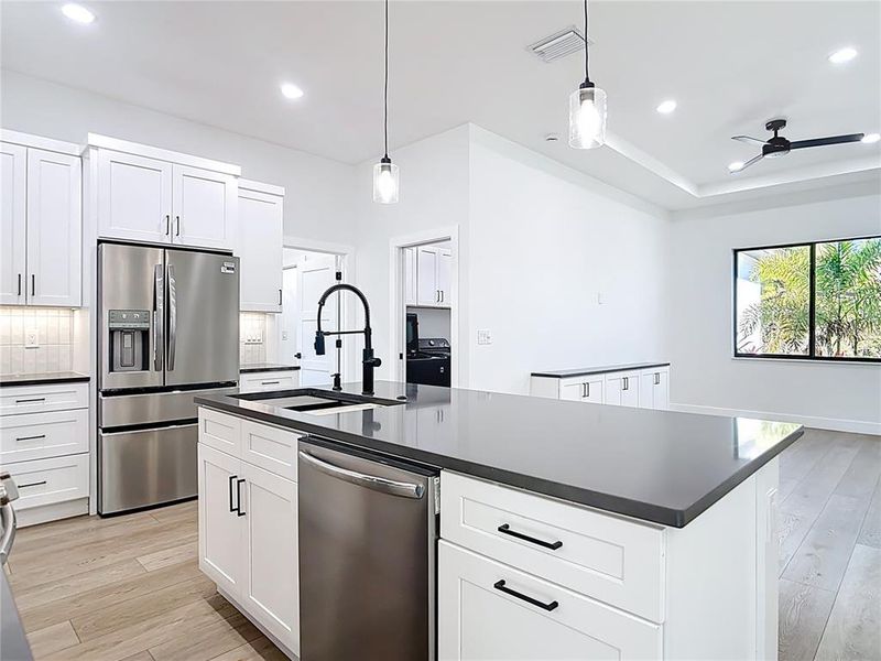 Furnished interior view inside a new home in , North Port (Image 11).
