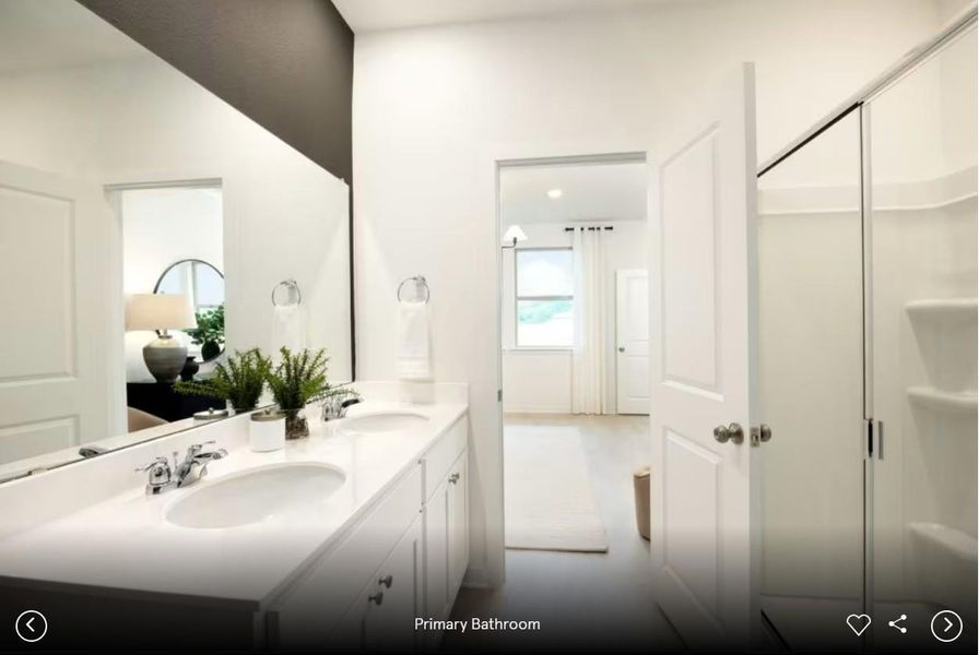 Furnished interior view inside a new home in County View, Temple (Image 5).