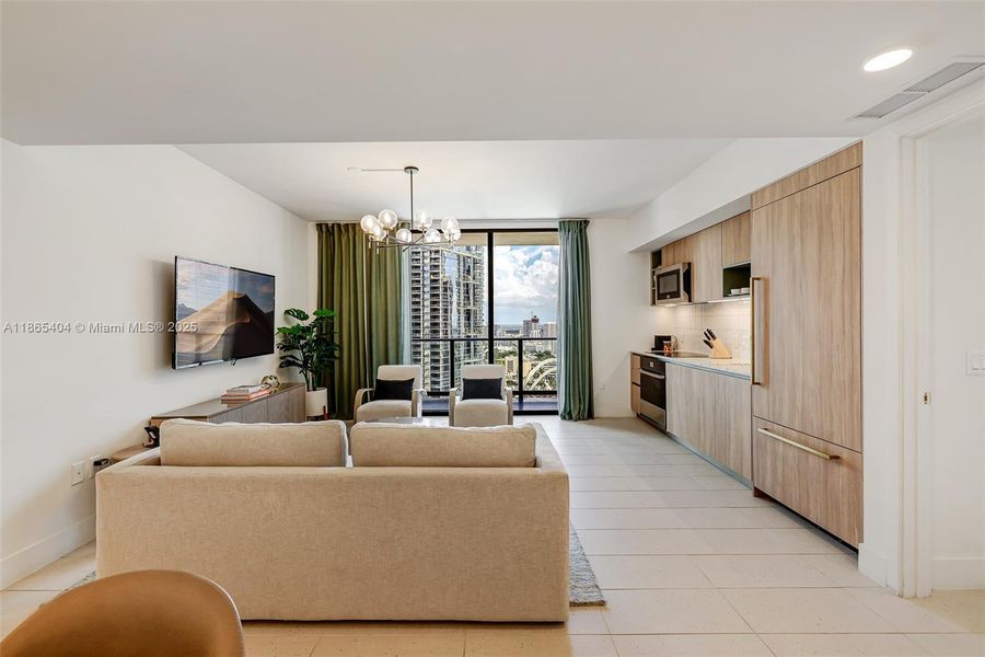 Furnished interior view inside a new home in , Miami (Image 39). Furnished interior view inside a new home in , Miami (Image 39).