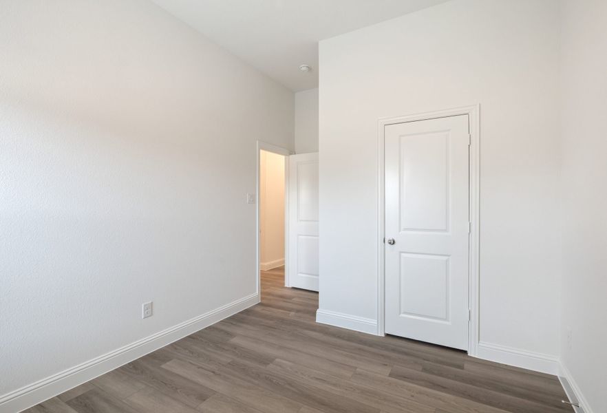 Representative unfurnished interior of a home built from the Sanders by UnionMain Homes in Walden Pond, Forney (Image 24). Representative unfurnished interior of a home built from the Sanders by UnionMain Homes in Walden Pond, Forney (Image 24).
