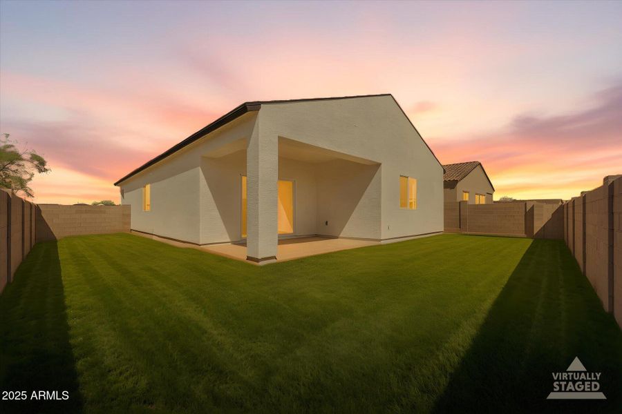 Rear View Staged Rear View Staged