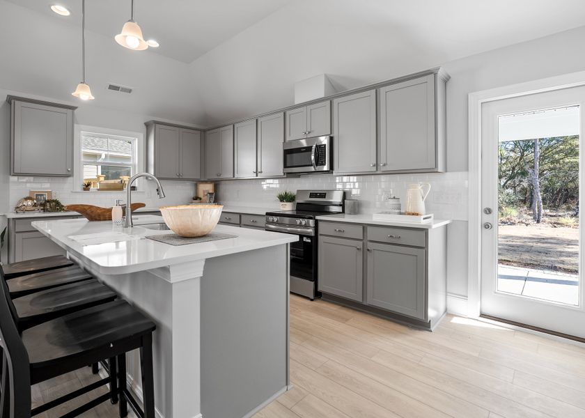 Furnished interior view inside a new home in Osprey Landing, Southport (Image 11).