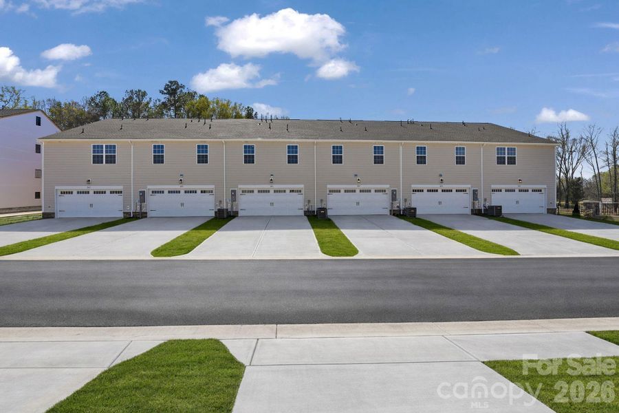 Front exterior of a new home in Cannon Village, York, SC, highlighting curb appeal (Image 12).