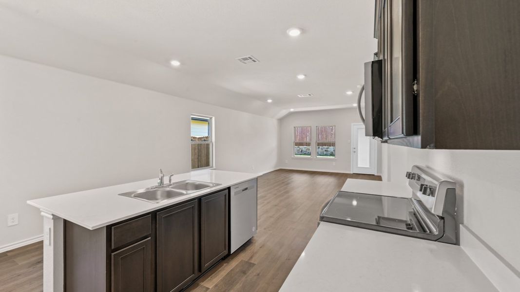 Furnished interior view inside a new home in Cartwright Ranch, Crandall (Image 8).