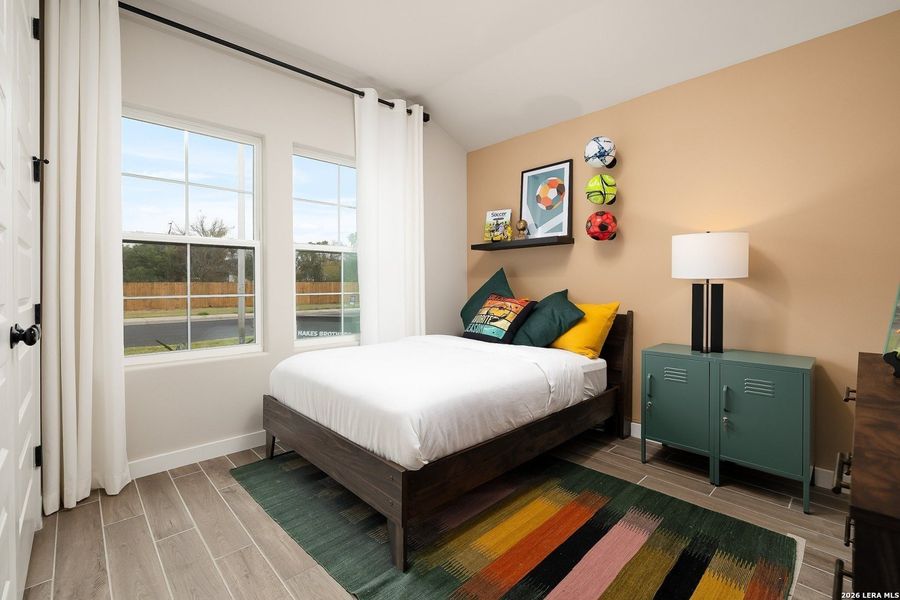 Furnished interior view inside a new home in , Mico (Image 18).