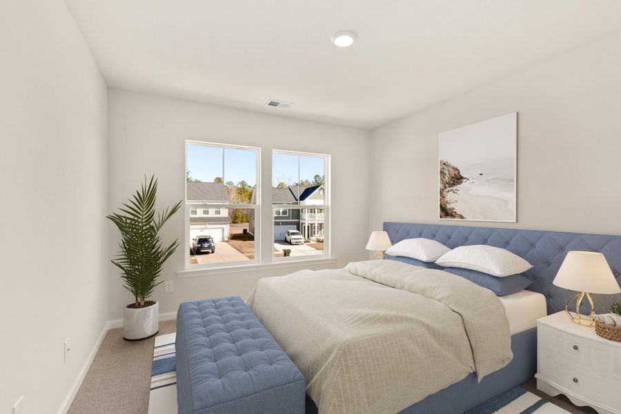 Furnished interior view inside a new home in Waterside at Lakes of Cane Bay: Coastal Collection, Summerville (Image 7).