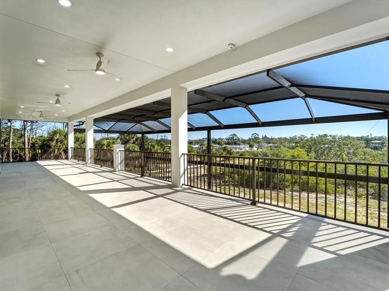 Exterior details and patio area of a home in , Englewood (Image 31).
