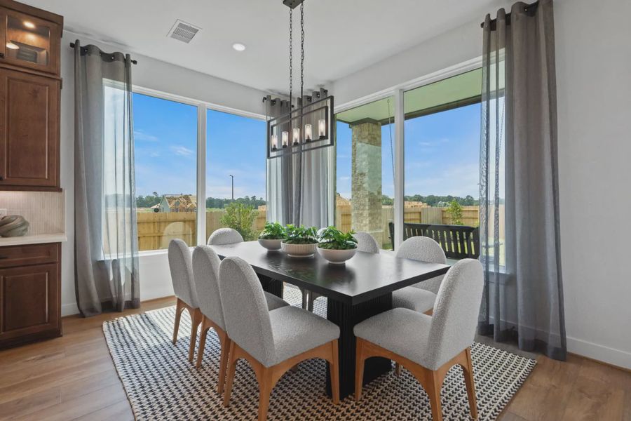 Furnished interior view inside a new home in Evergreen, Fulshear (Image 6).
