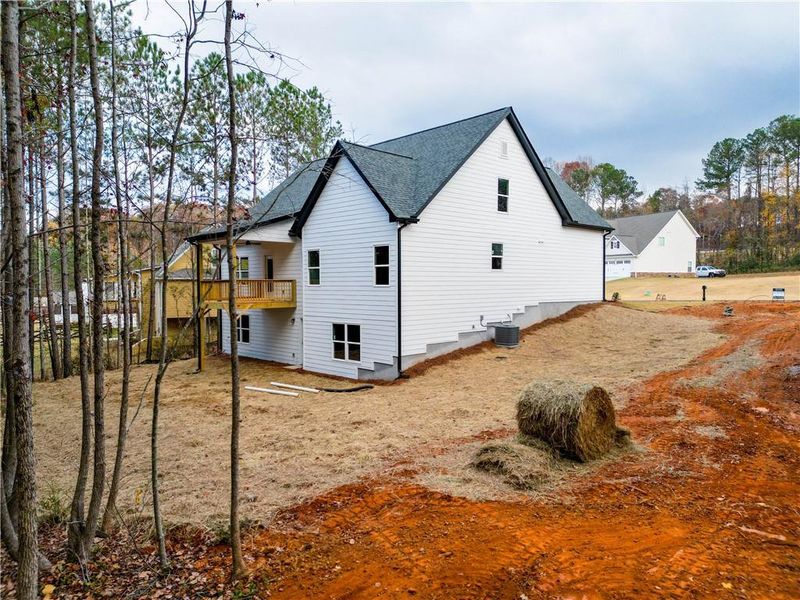 Exterior details and patio area of a home in , Villa Rica (Image 21).