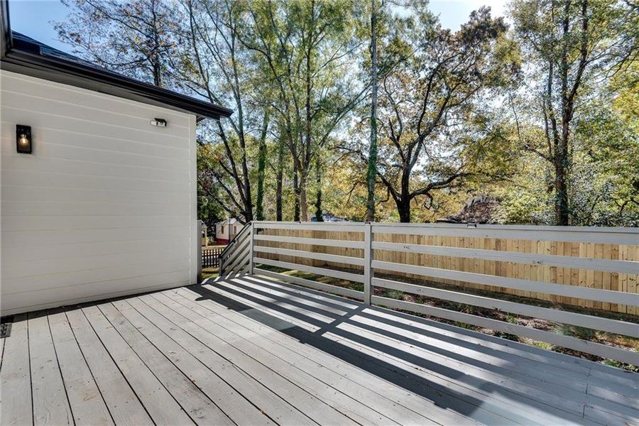Exterior details and patio area of a home in , Atlanta (Image 32). Exterior details and patio area of a home in , Atlanta (Image 32).