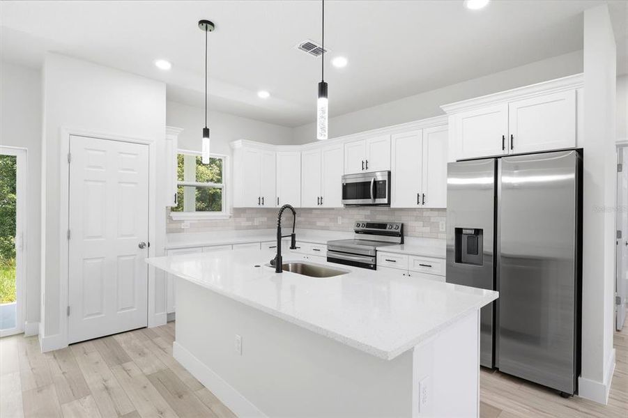 Furnished interior view inside a new home in , Citrus Springs (Image 5).