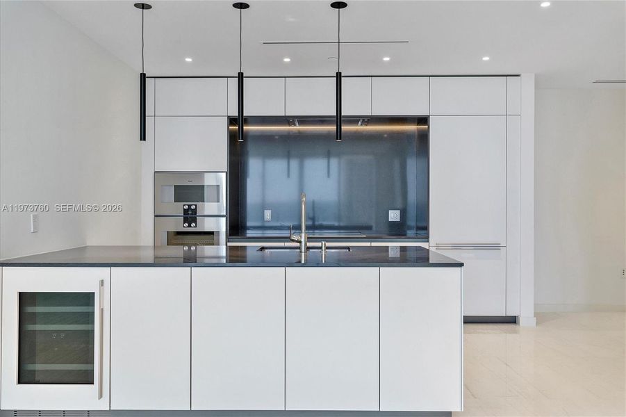 Furnished interior view inside a new home in Aston Martin Residences, Miami (Image 6).