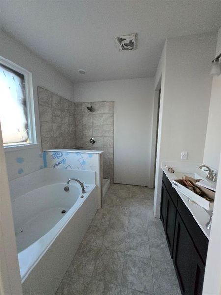 In-progress construction of a new home in Hillview Addition, Decatur, TX (Image 10).