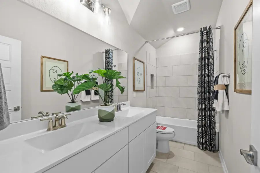 Furnished interior view inside a new home in Bricewood, Helotes (Image 9).