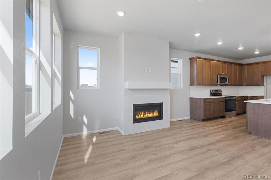 Furnished interior view inside a new home in Talon Pointe, Thornton (Image 7).