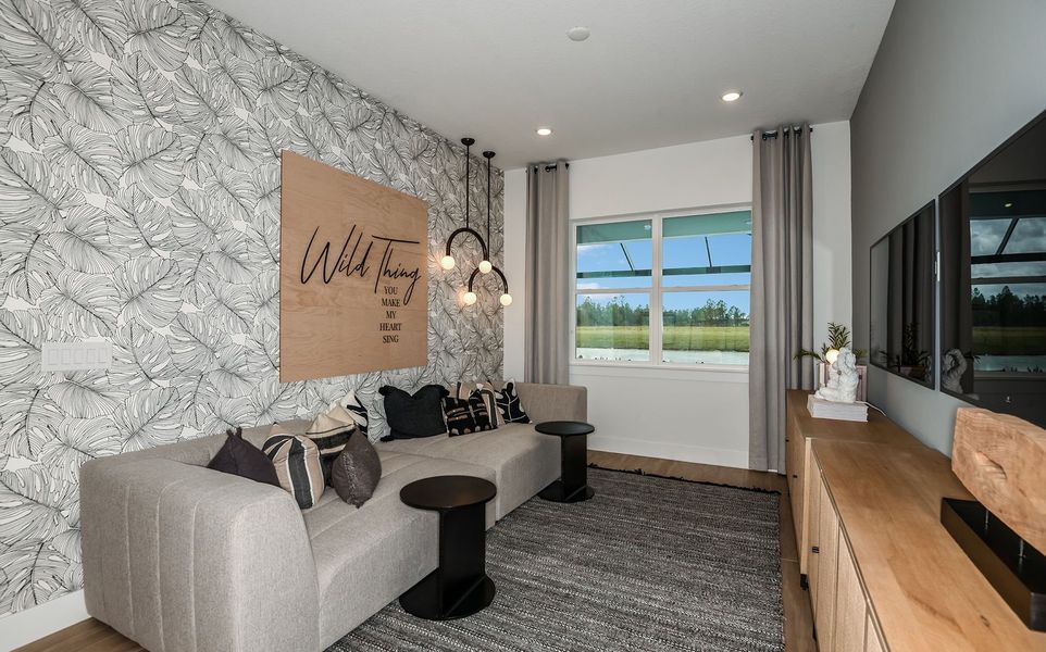 Furnished interior view inside a new home in Two Rivers, Zephyrhills (Image 15).