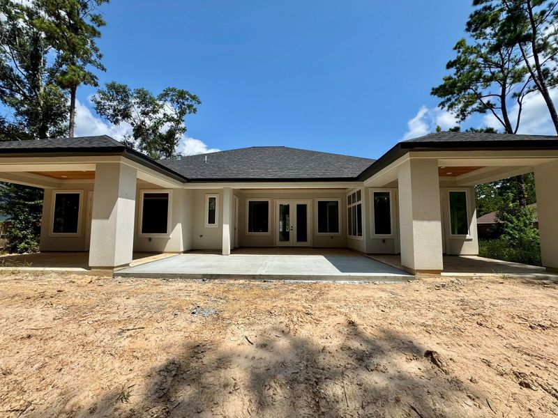 Front exterior of a new home in , Splendora, TX, highlighting curb appeal (Image 2).