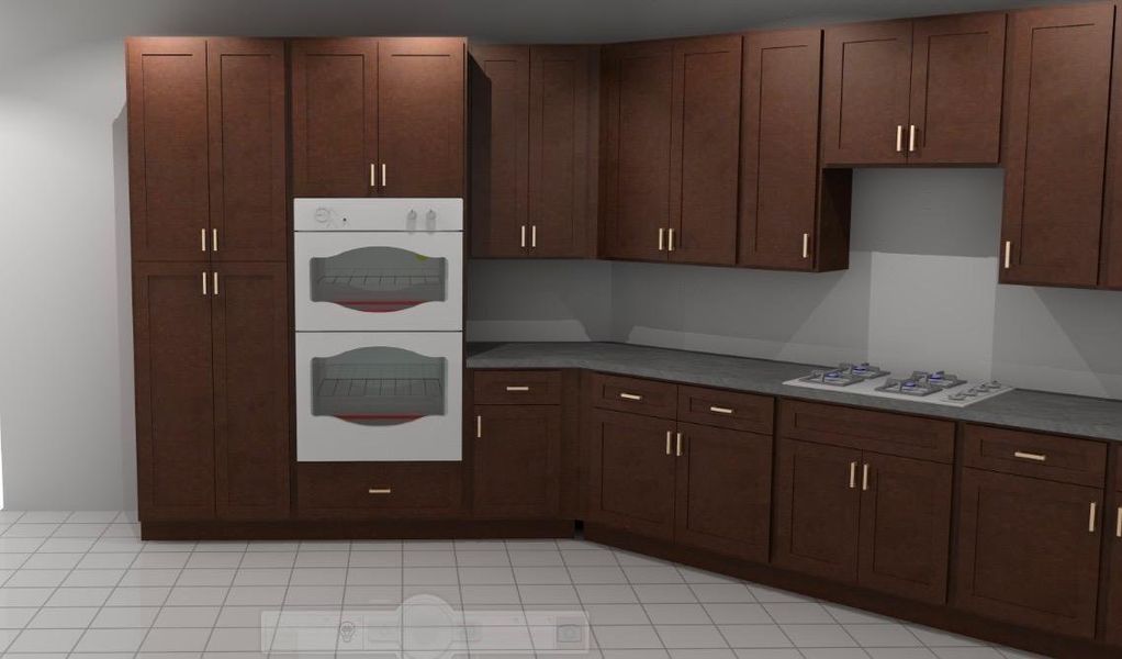 Proposed kitchen cabinetry design w/pantry Proposed kitchen cabinetry design w/pantry