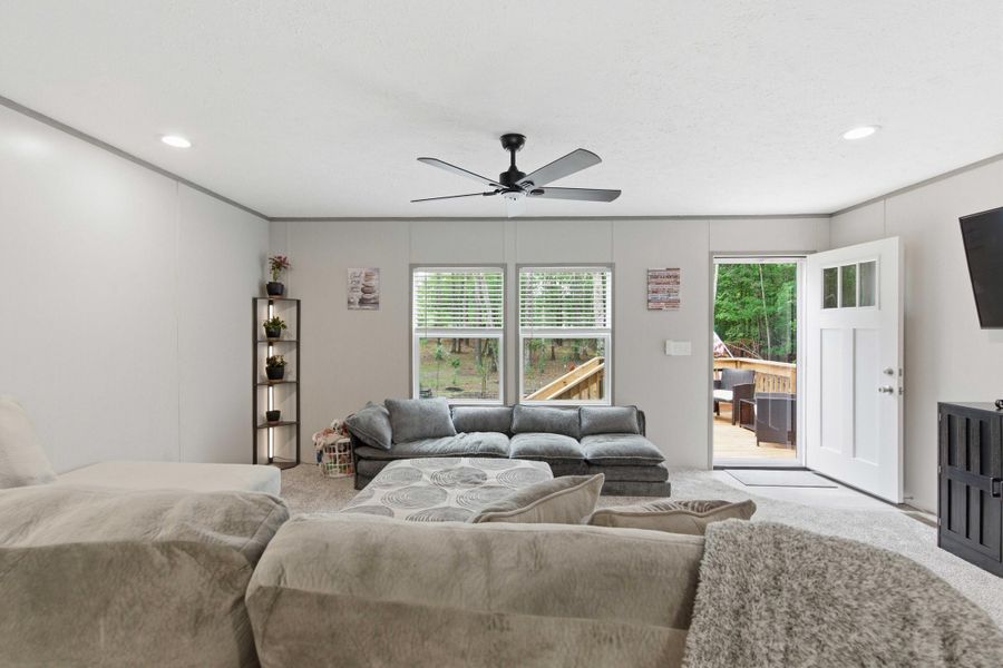 Furnished interior view inside a new home in , Summerton (Image 16).