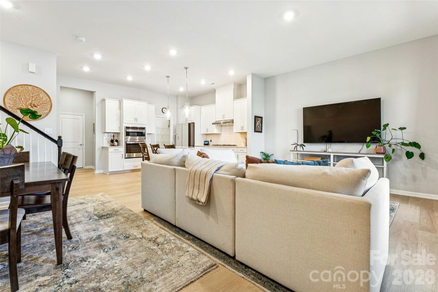 Furnished interior view inside a new home in , Fort Mill (Image 5).