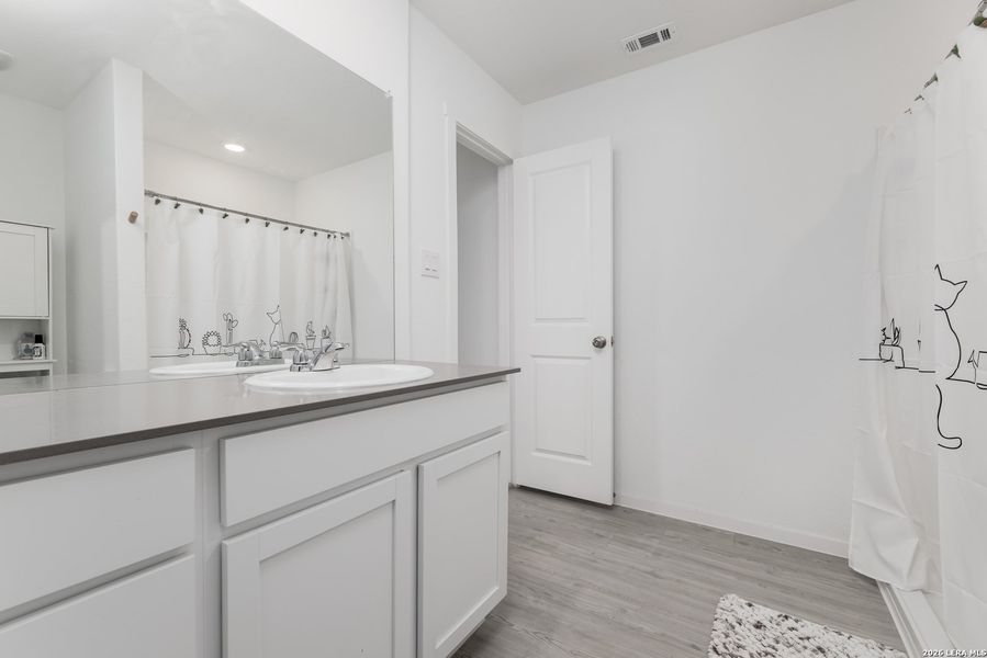 Furnished interior view inside a new home in Brookmill, San Antonio (Image 12).