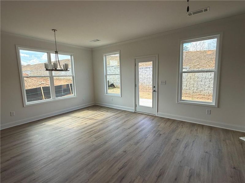 Spacious, unfurnished interior of a new home in Somerset at Riverbrook, Gainesville (Image 12).