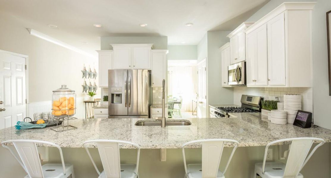 Furnished interior view inside a new home in Carnes Crossroads, Summerville (Image 9).