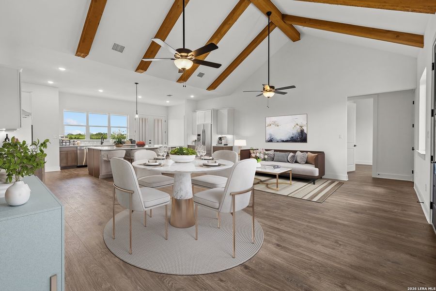 Furnished interior view inside a new home in , La Vernia (Image 8).