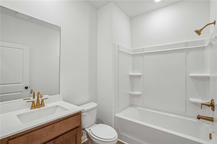 Furnished interior view inside a new home in Langston Reserve, Cartersville (Image 10).