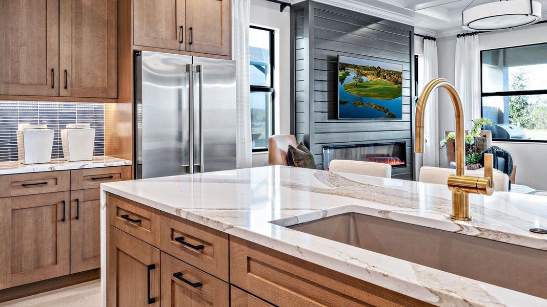 Kitchen - Model shown is from sister community