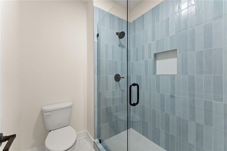 Furnished interior view inside a new home in , Hoschton (Image 32).