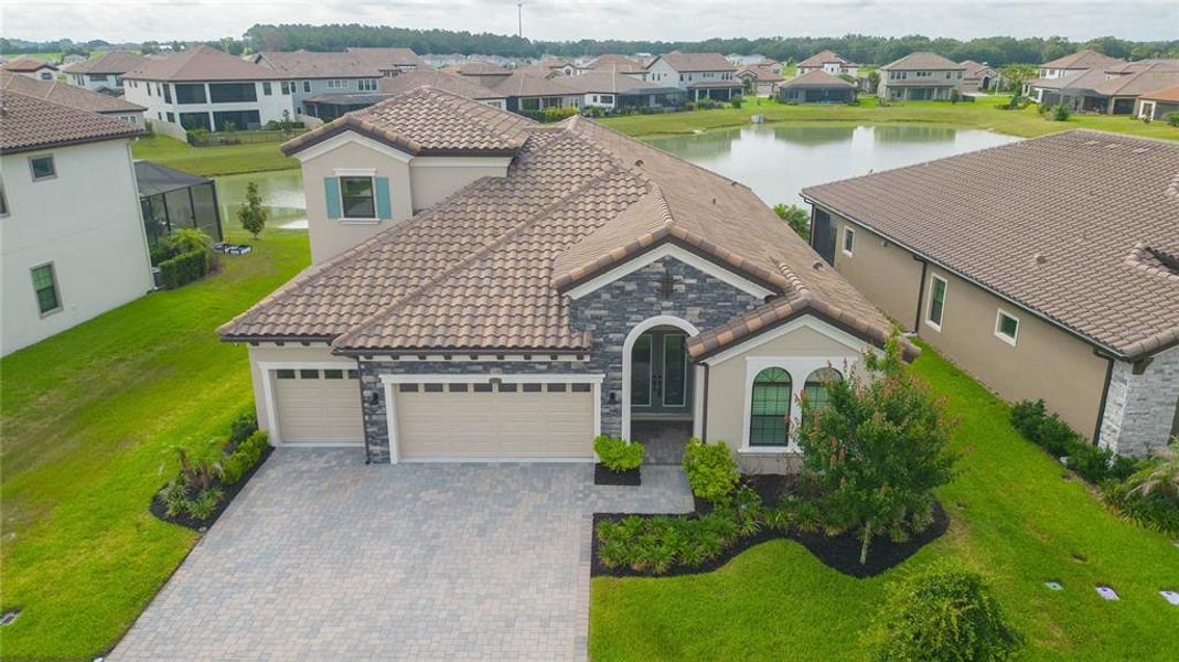 Front exterior of a new home in , San Antonio, FL, highlighting curb appeal (Image 32).