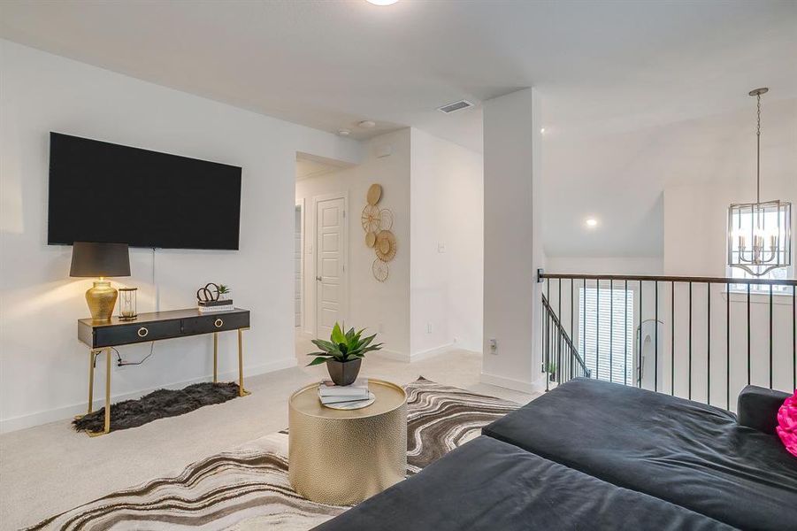 Furnished interior view inside a new home in Karis, Crowley (Image 27).