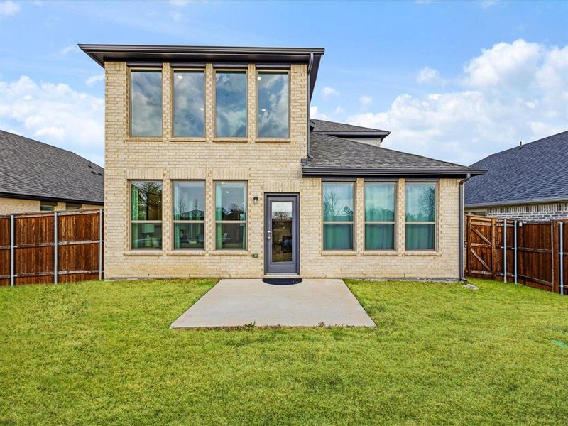 Exterior details and patio area of a home in , Forney (Image 3). Exterior details and patio area of a home in , Forney (Image 3).