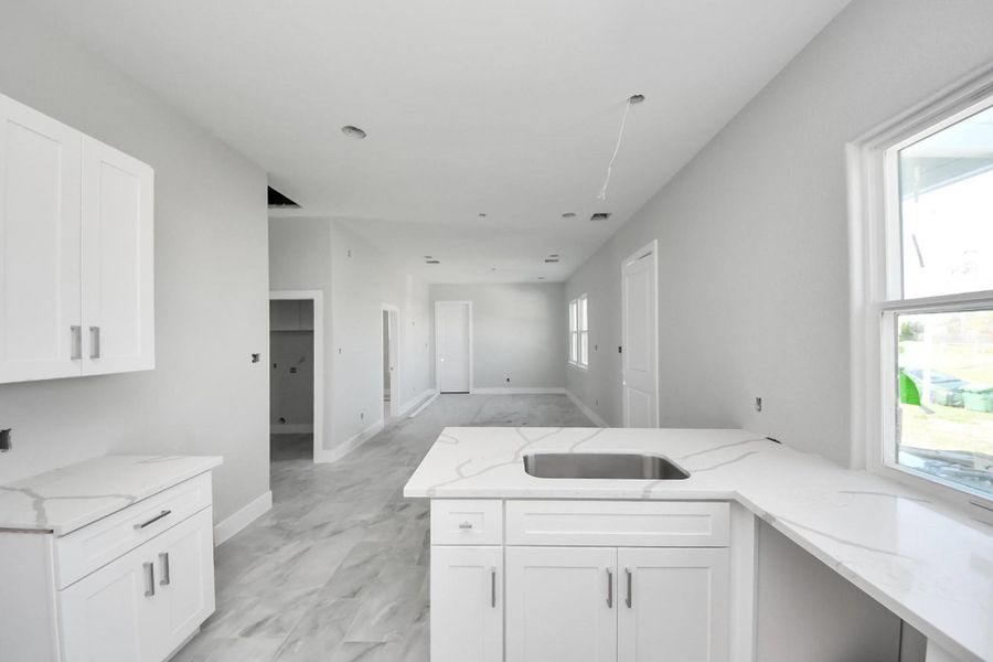 Furnished interior view inside a new home in , Houston (Image 8).