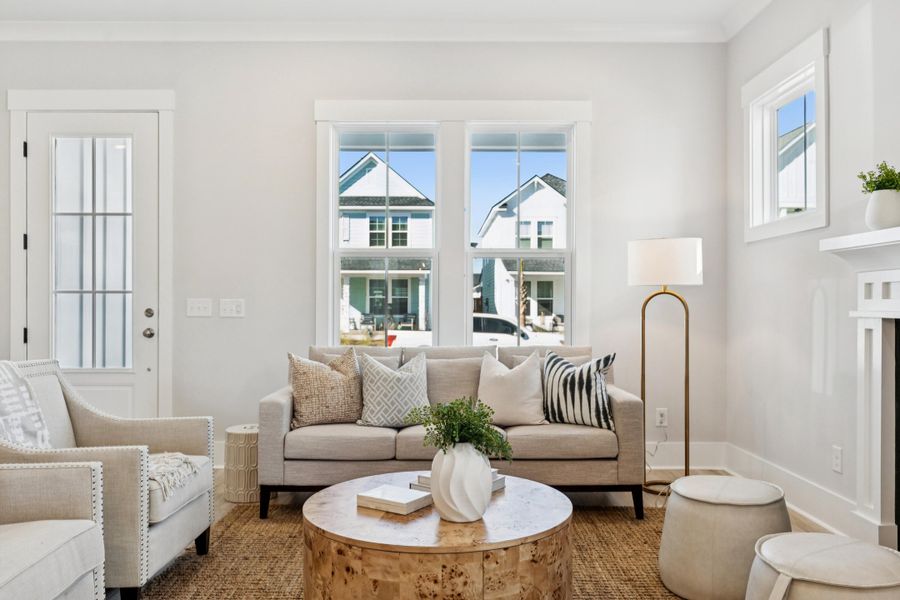 Furnished interior view inside a new home in , Summerville (Image 7).