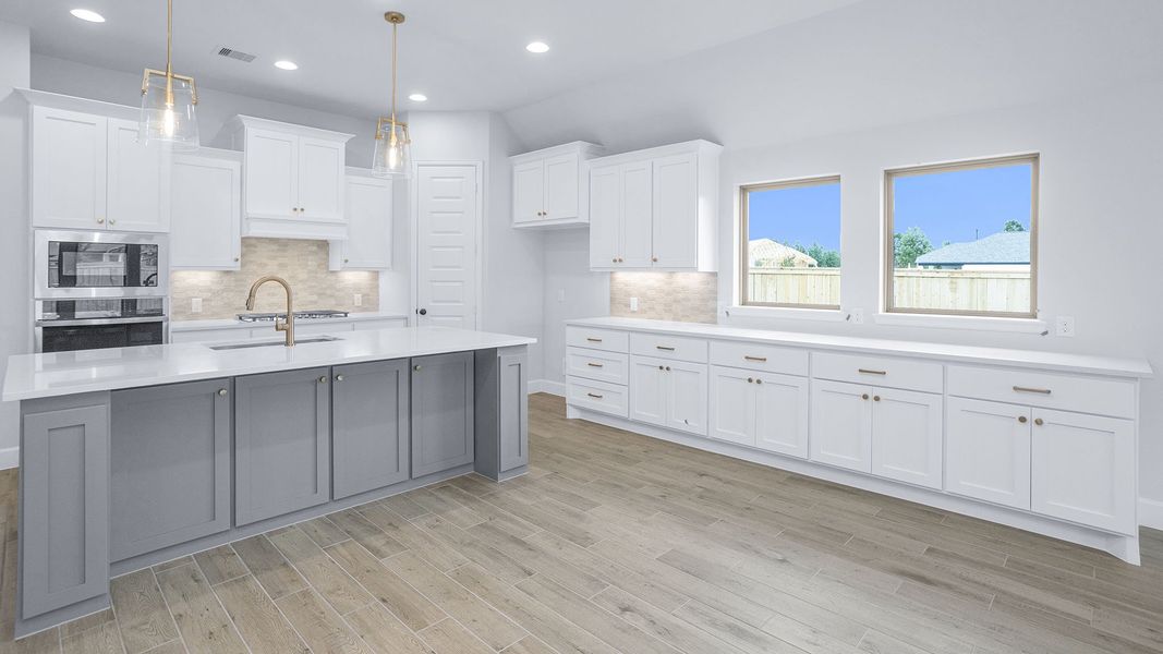Furnished interior view inside a new home in Kresston, Montgomery (Image 8).
