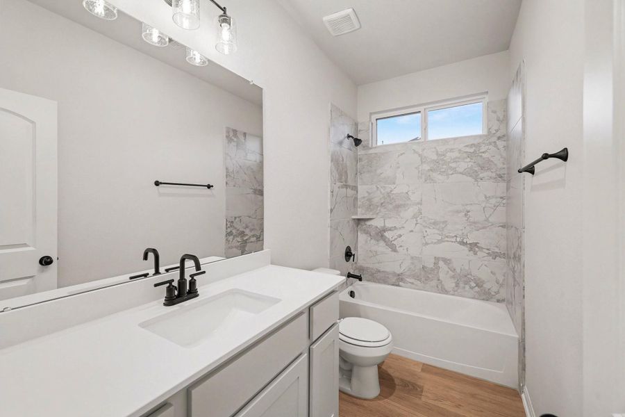 Furnished interior view inside a new home in Rose Hill Estates, Willis (Image 11).