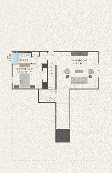 Pulte Homes, Mooreville floor plan