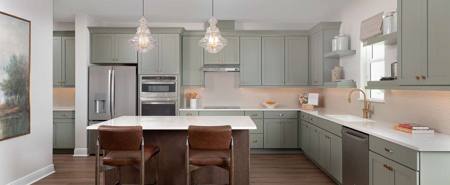 Representative furnished interior of a home built from the Griffin by Ashton Woods in Tyson Reserve, St. Cloud (Image 11).