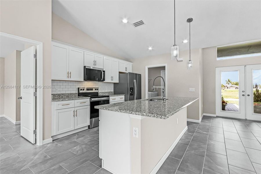 Furnished interior view inside a new home in , Cape Coral (Image 7).